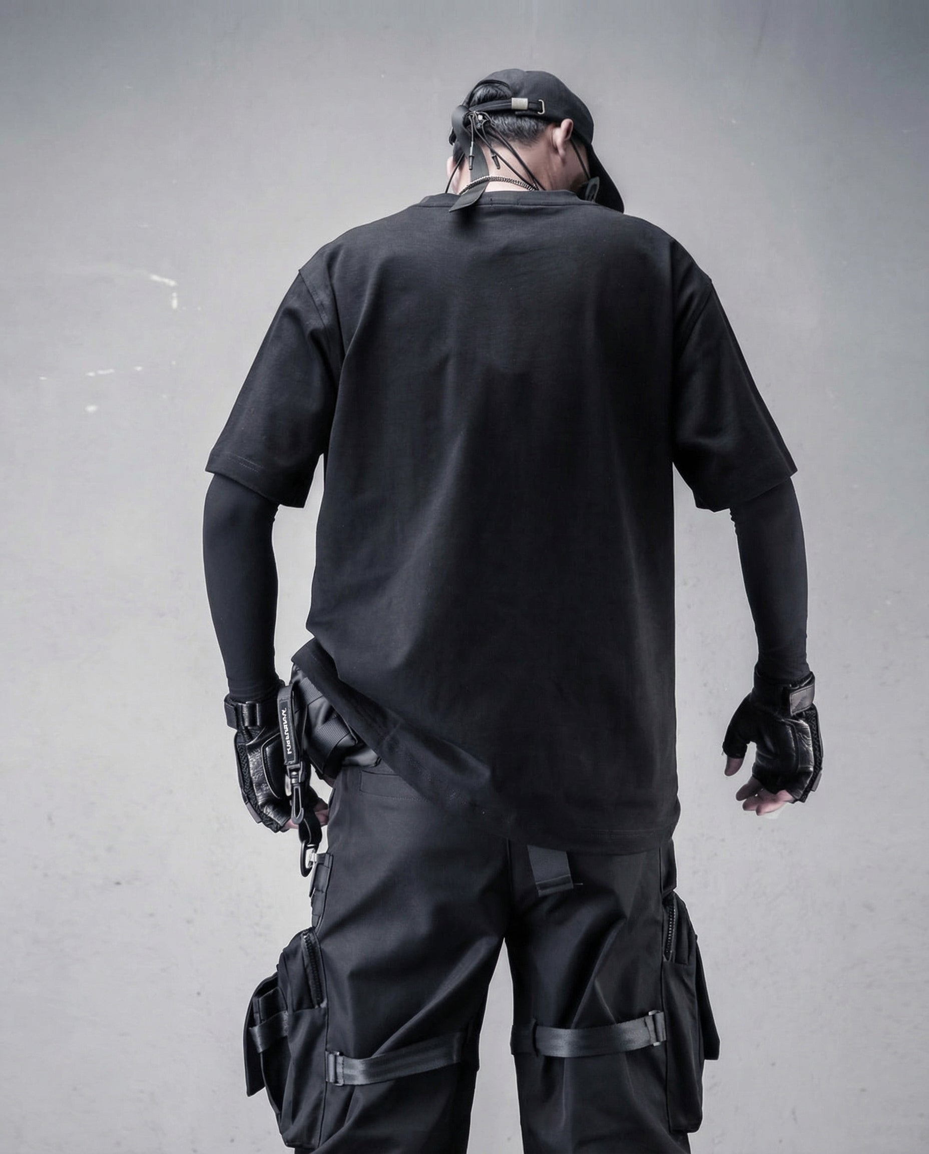 Oversized 3D Pocket Cargo T-Shirt - Tactical Techwear