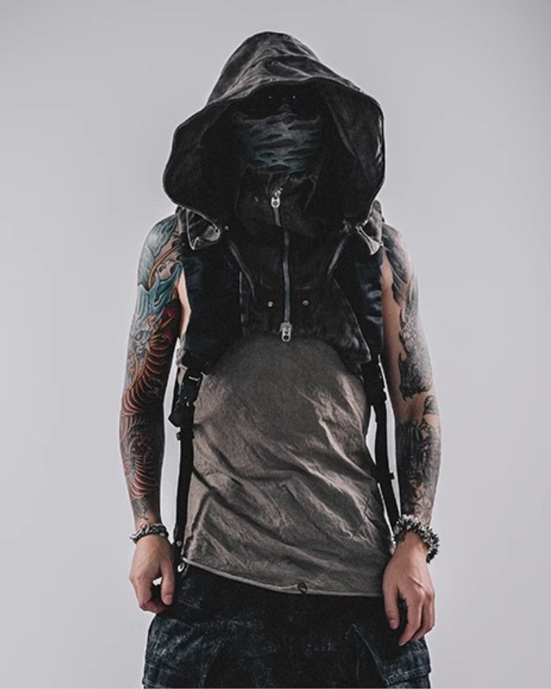 Wasteland-Tech Modular Detachable Hood Tactical Vest