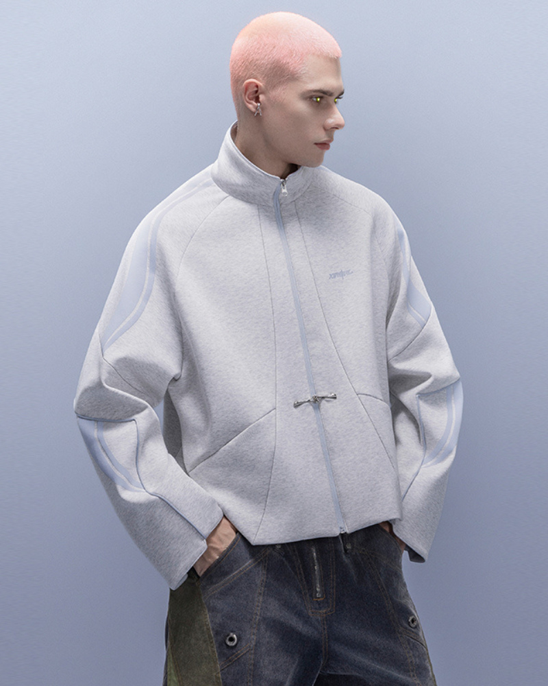 XIPHEVIL Anti-Wrinkle Cyberpunk High-Street Sport Jacket