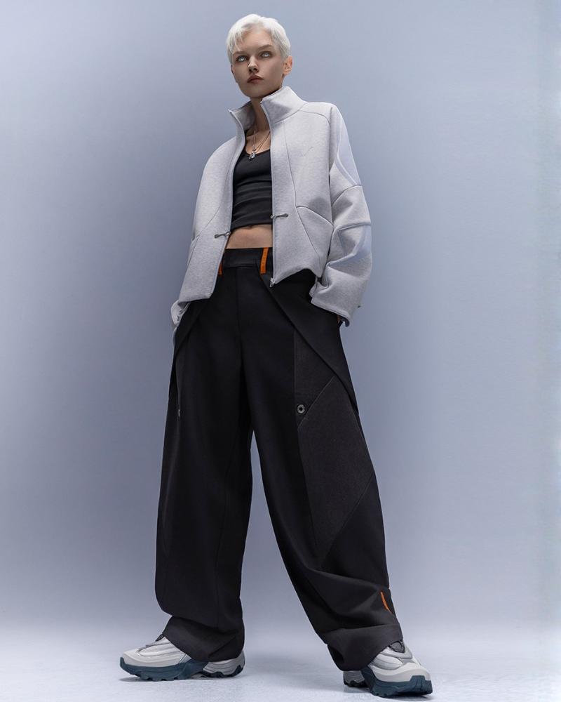 XIPHEVIL Anti-Wrinkle Cyberpunk High-Street Sport Jacket