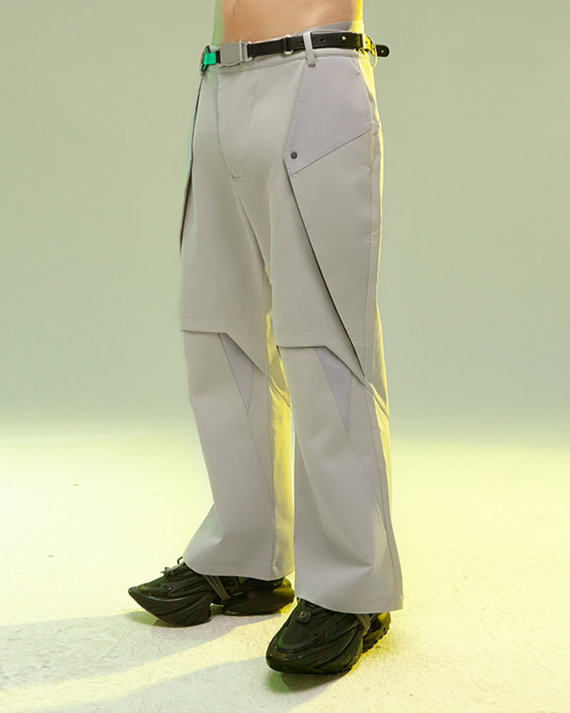 XIPHEVIL Cyberpunk Outfits Aristoi IV Double-Layered Pants