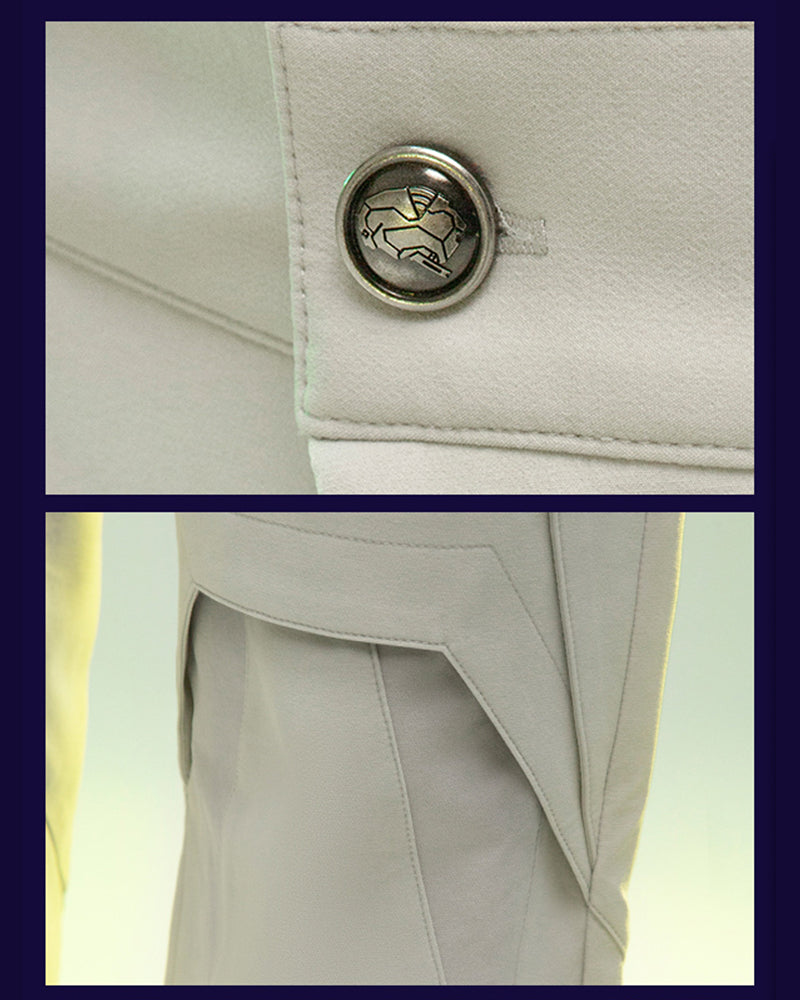 XIPHEVIL Cyberpunk Outfits Aristoi IV Double-Layered Pants