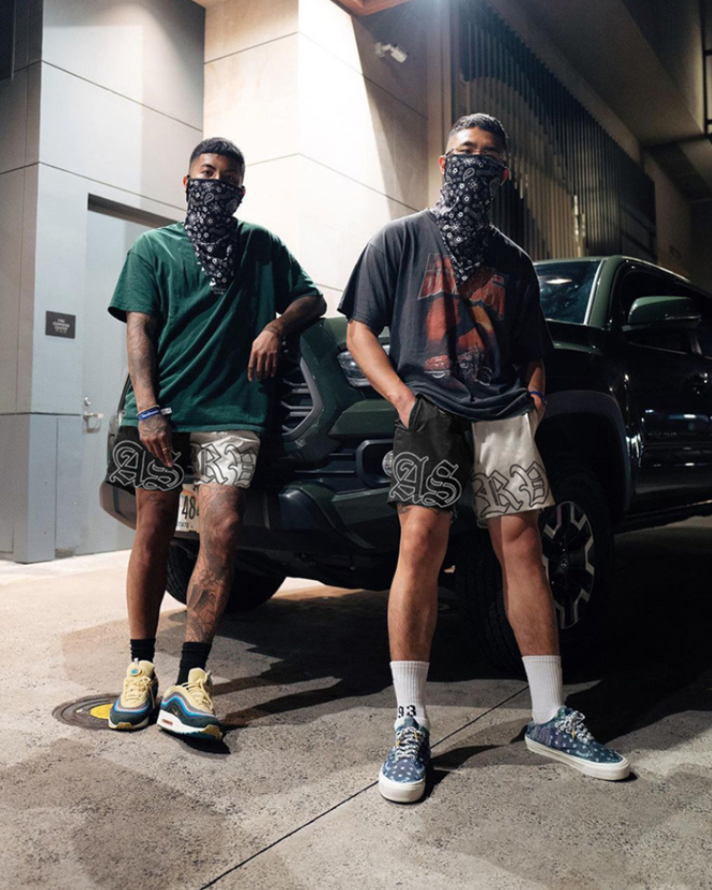 Color-Blocking Mesh Mens Sweat Shorts