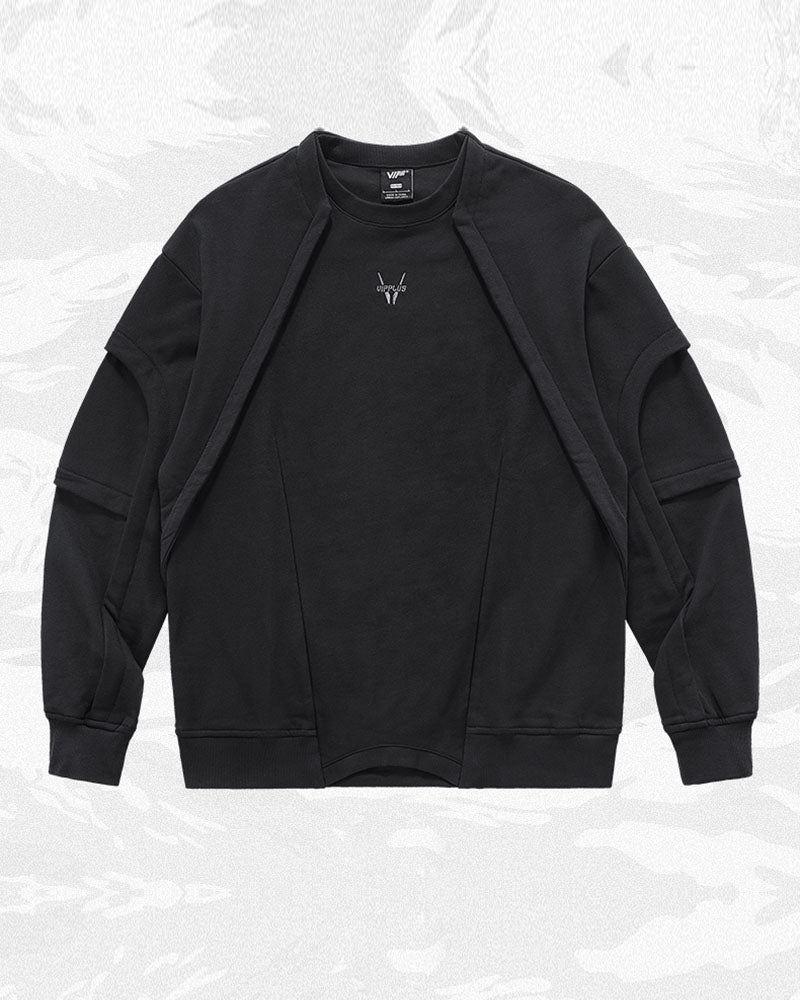 crewneck sweatshirt,black sweatshirt,mens sweatshirt,sweatshirt for men,crew neck sweatshirt men,men black sweatshirt,techwear hoodie,cyberpunk techwear hoodie,cyberpunk hoodie,black hoodie,black hoodie mens,heavyweight hoodie,tactical hoodie,cool hoodie,streetwear hoodie,techwear,affordable techwear,techwear fashion,Japanese techwear,techwear outfits,futuristic clothing,cyberpunk clothing,cyberpunk techwear,cyberpunk fashion