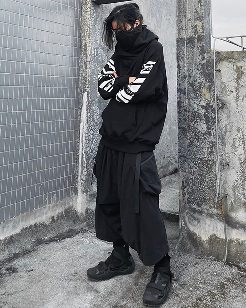 Cyberpunk City Futuristic Sci-Fi Hoodie