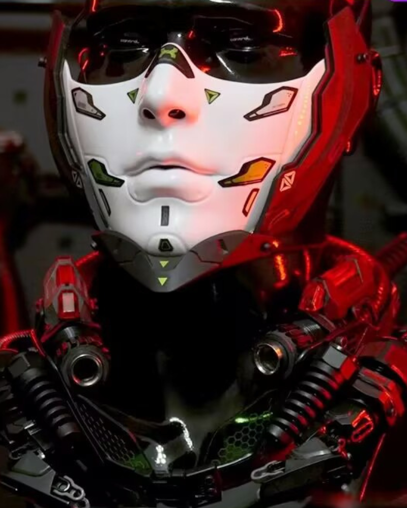 Cyberpunk Cosplay Half Face Mask