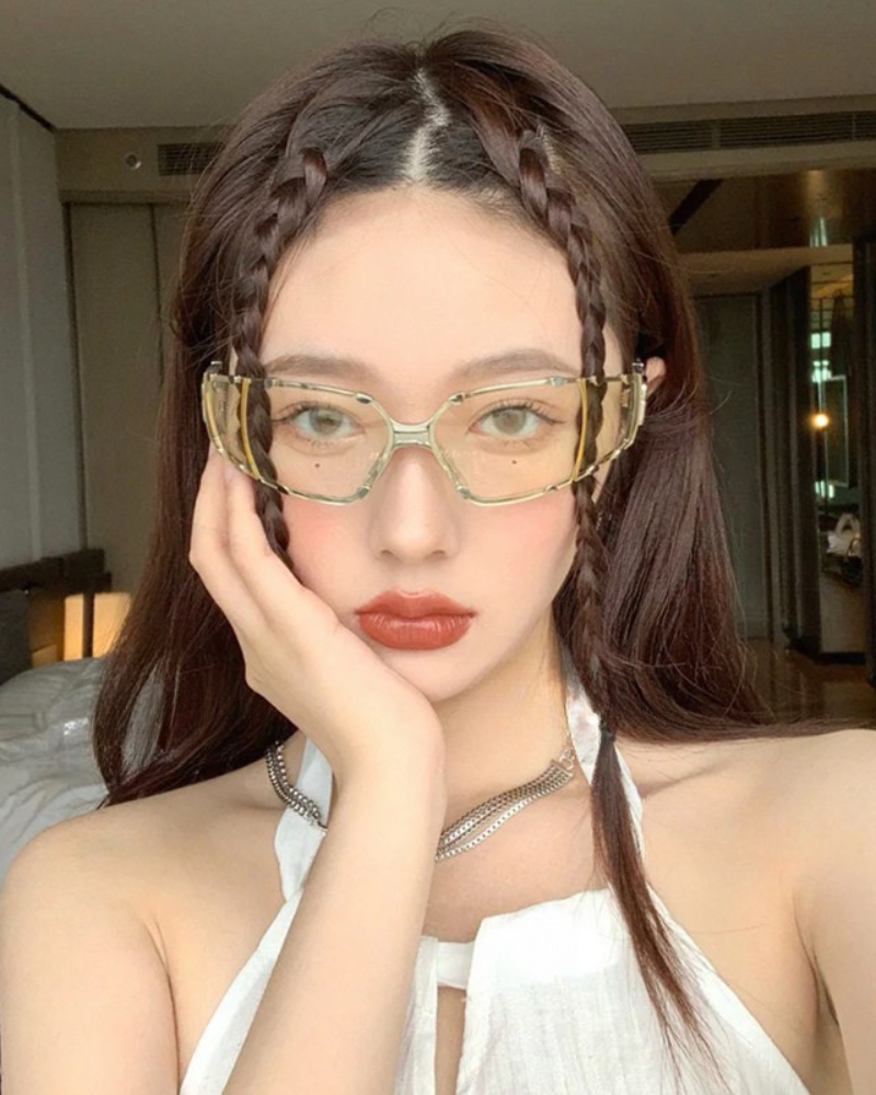 Cyberpunk Futuristic Y2K Tech Sunglasses