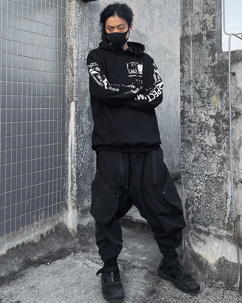 Cyberpunk Hannya Ninja Hoodie