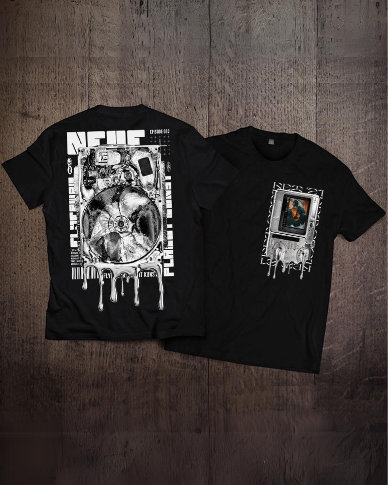 Cyberpunk Cotton Hip-Hop Rock T-Shirt