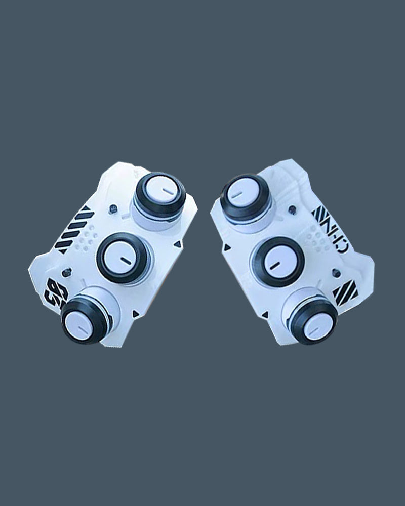 Cyberpunk Mech-Horn Tactical Cap Mask Hand Armor