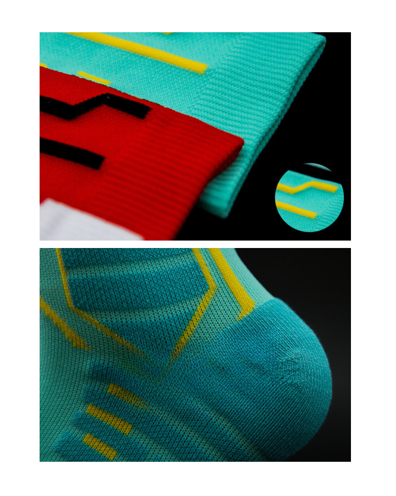 Cyberpunk Circuit Mid-calf Socks