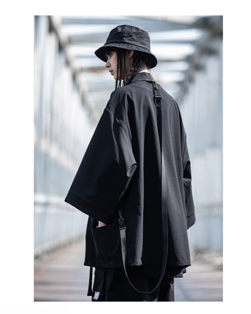 Cyberpunk Ninja Techwear Kimono Jacket