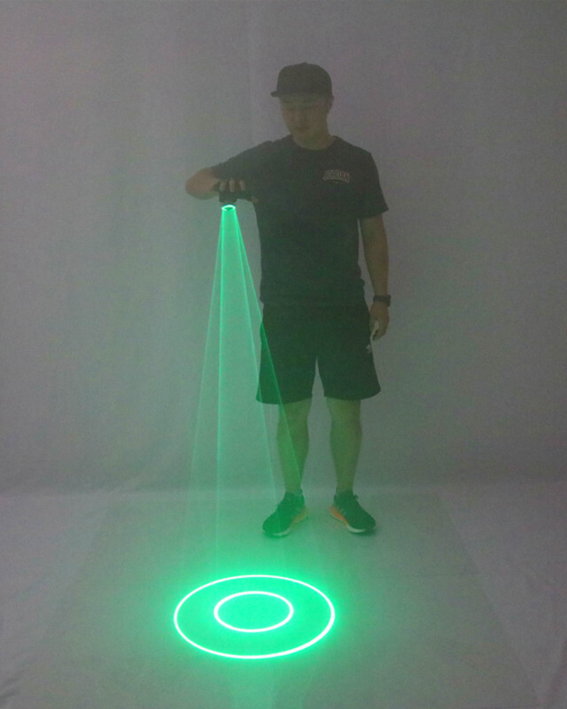 Cyberpunk Red&Green Laser Light Up Gloves