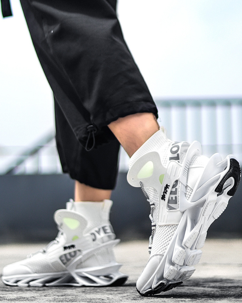 Cyberpunk Reflective Blade Sneakers