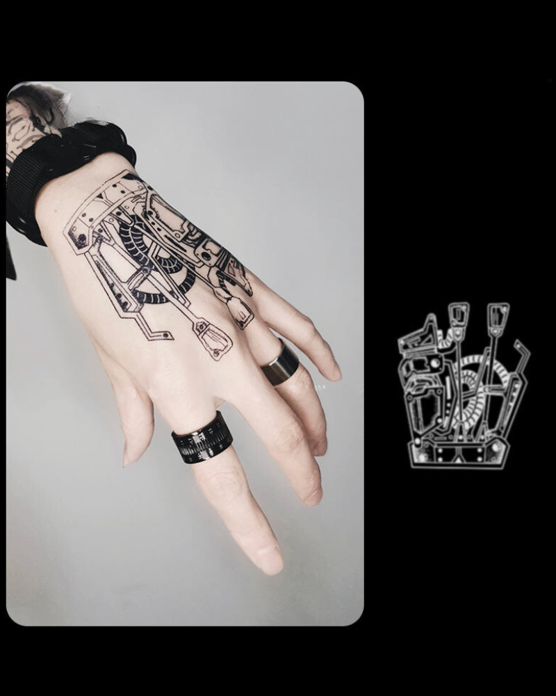 tattoos,hand tattoos,temporary tattoos,forearm tattoos,neck tattoos,finger tattoos,arm tattoos,couple tattoos,sleeve tattoos,tattoos ideas,japanese tattoos,juice tattoos,black tattoos,samurai tattoos,Cyberpunk Tattoo