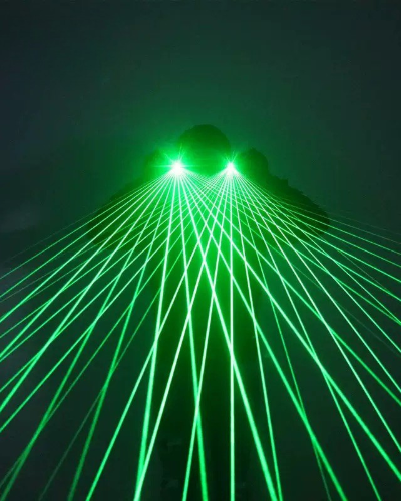 Cyberpunk Laser Rave Glasses|Sunglasses With Lasers