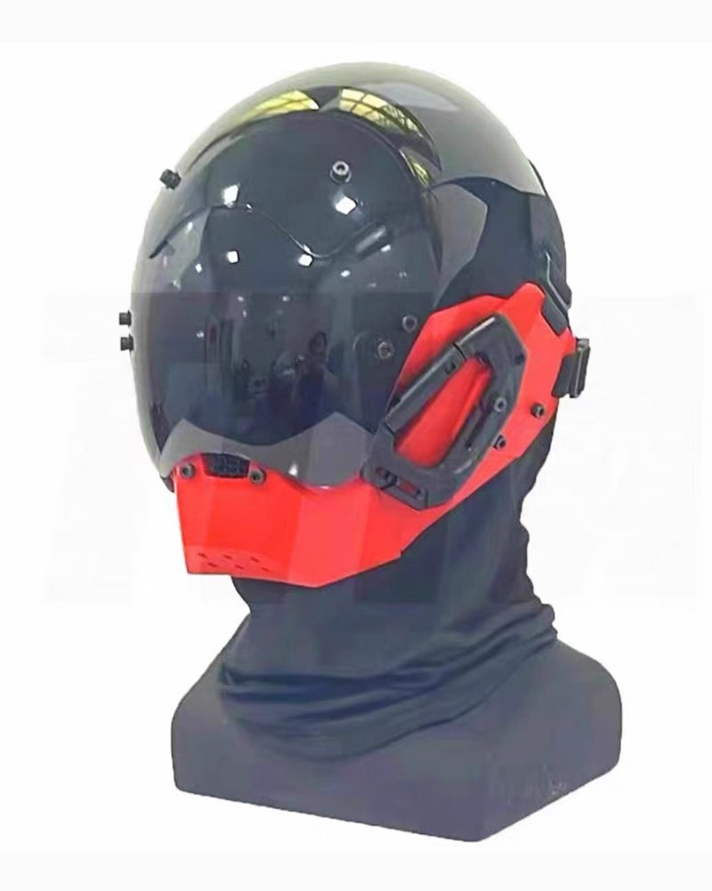 Cyberpunk Futuristic Mechanical Cosplay Full Face Mask