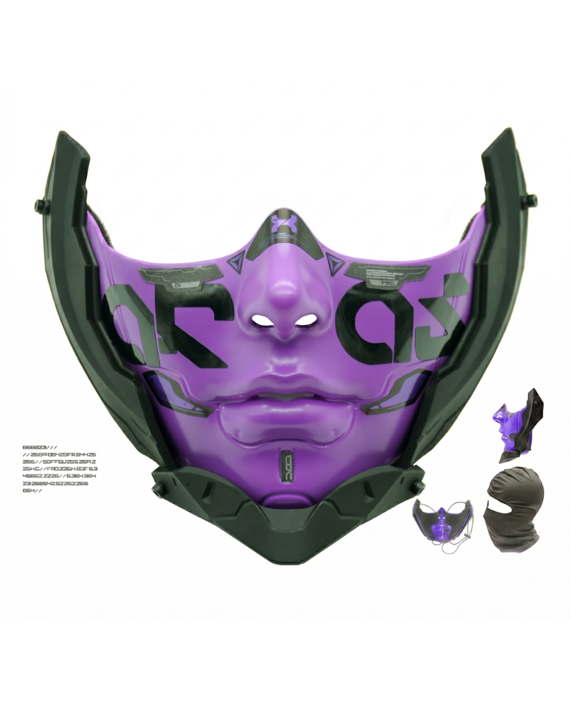 Cyberpunk Cosplay Half Face Mask