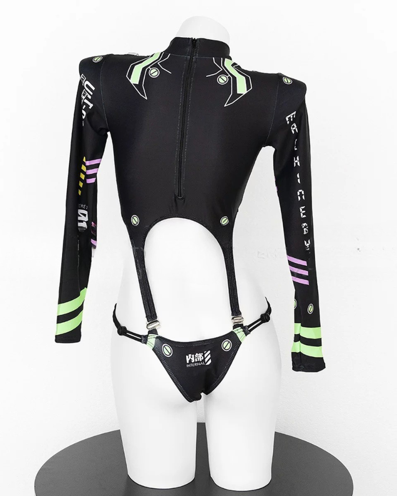 Cyberpunk Cut-out Bodysuit