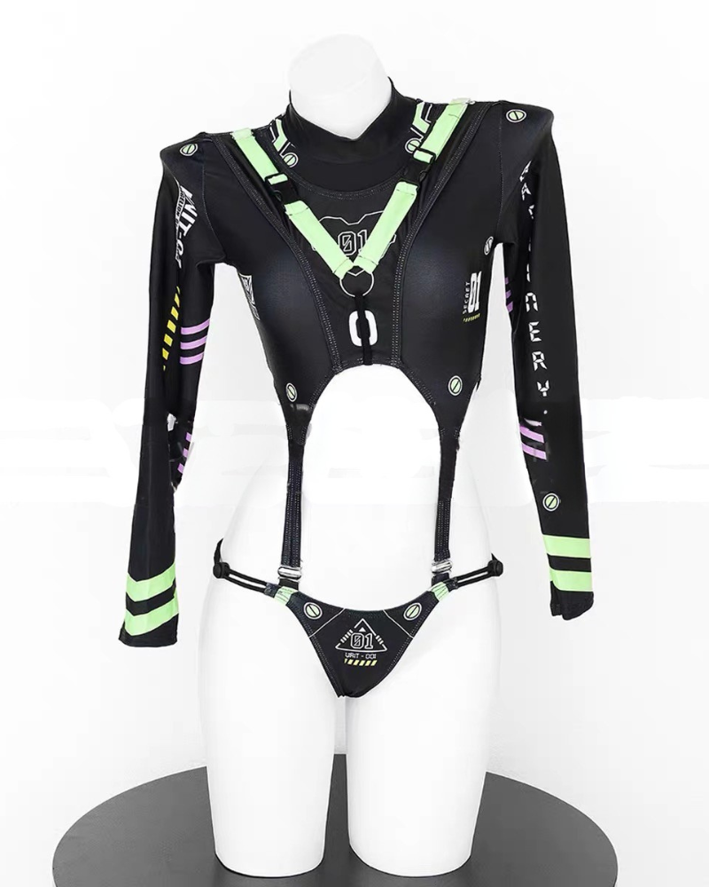 Cyberpunk Cut-out Bodysuit