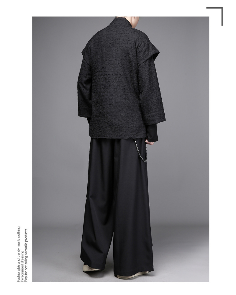 Dark Yamamoto Asymmetrical Robe Shirt