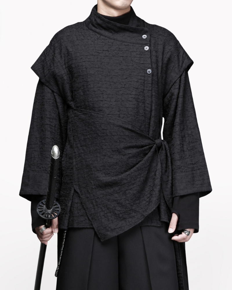 Dark Yamamoto Asymmetrical Robe Shirt