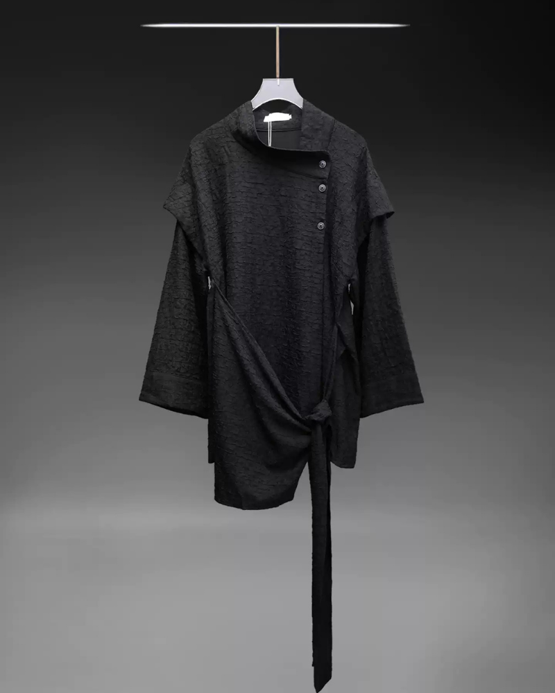 Dark Yamamoto Asymmetrical Robe Shirt