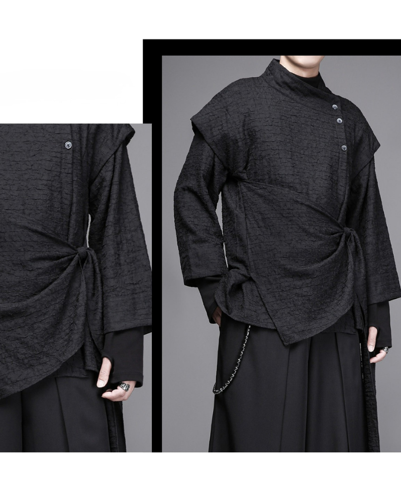 Dark Yamamoto Asymmetrical Robe Shirt