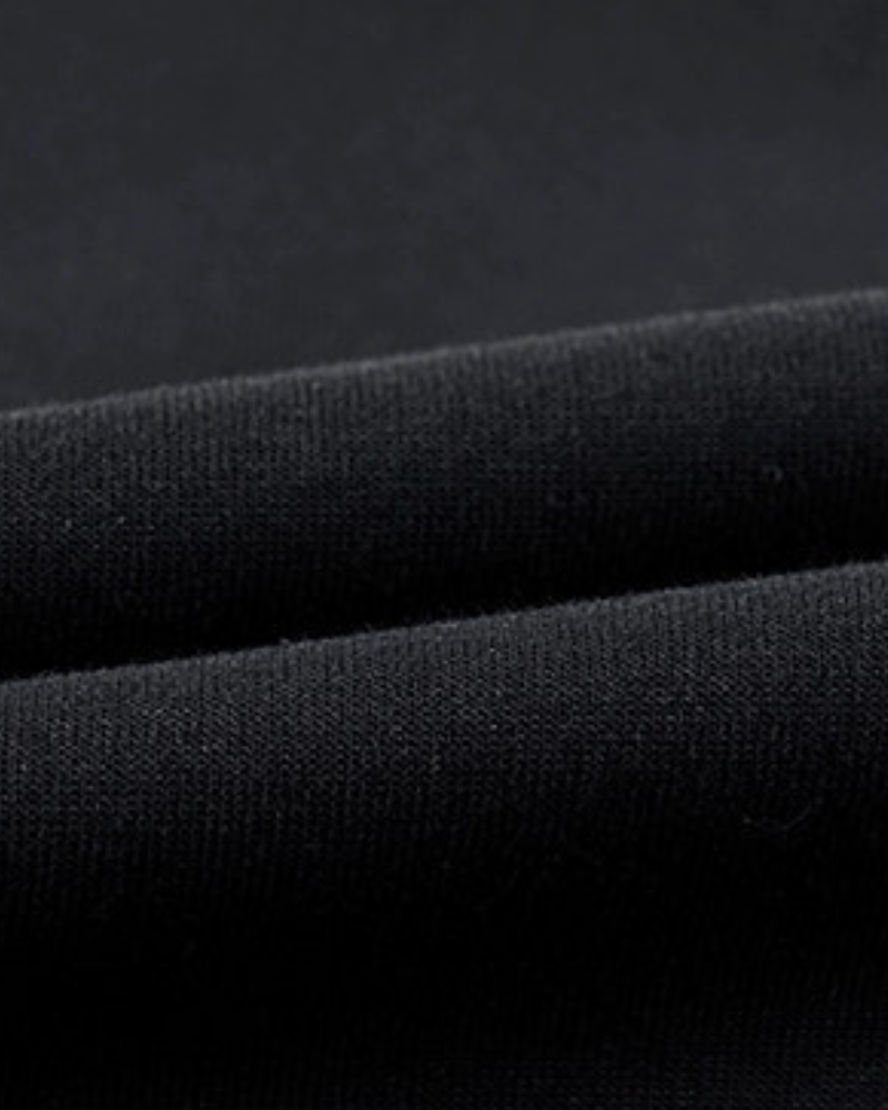 Dark-style Functional Crew Neck Long-sleeved Sweatshirt