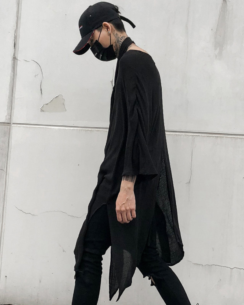 Darkwear Summer Personality Long Light T-Shirt