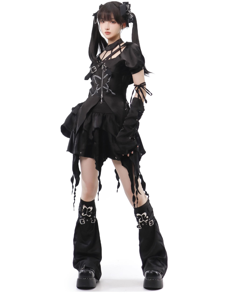 Dream Butterfly Tank Top Skirt Set (Sold Separately)