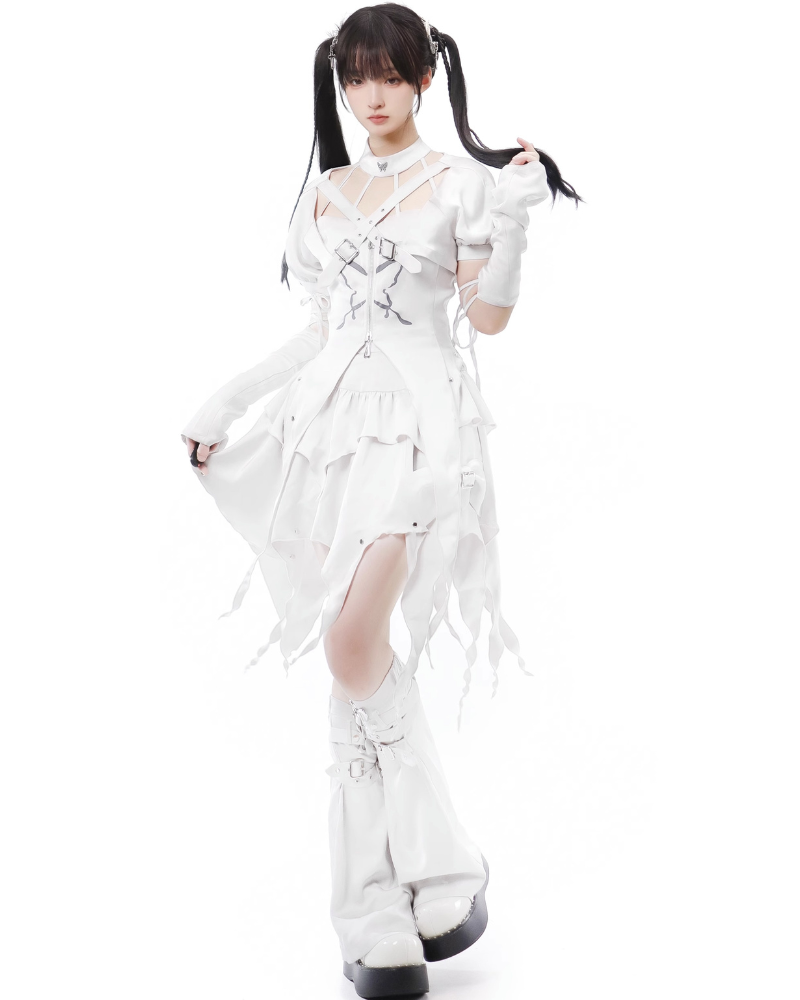 Dream Butterfly Tank Top Skirt Set (Sold Separately)