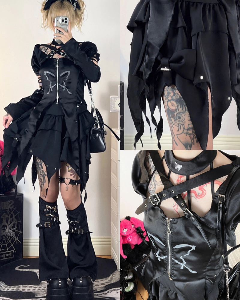 Dream Butterfly Tank Top Skirt Set (Sold Separately)