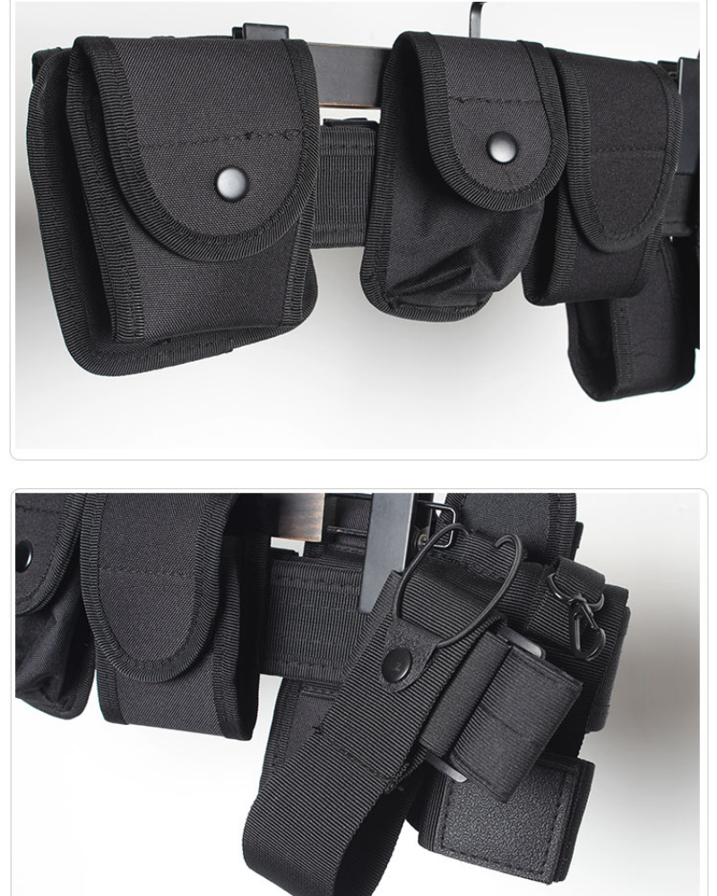 Functional 9-PC Waist Bag Belt