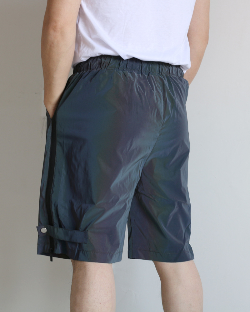 Functional Colorful Reflective Cargo Shorts