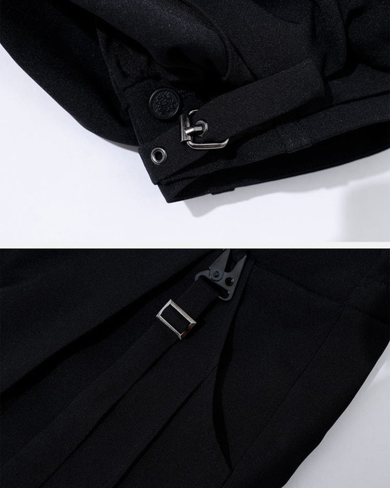 Functional Dark Cool Unisex Sweatershirt&Pants&Cape(Sold Separately)