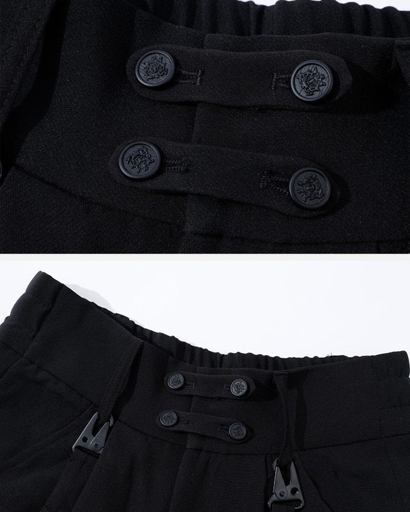 Functional Dark Cool Unisex Sweatershirt&Pants&Cape(Sold Separately)