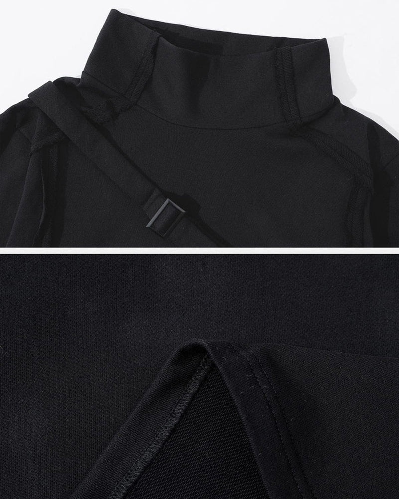 Functional Dark Cool Unisex Sweatershirt&Pants&Cape(Sold Separately)