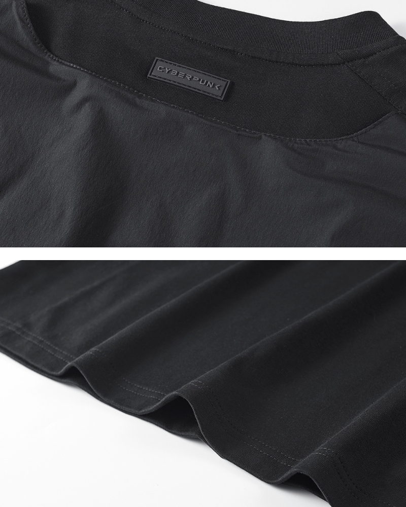 Functional Chest Pocket Techwear T-Shirt