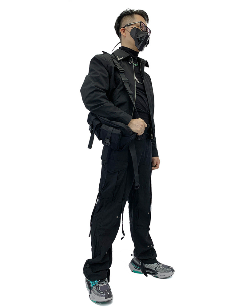 Functional Nylon Sling Chest Bag