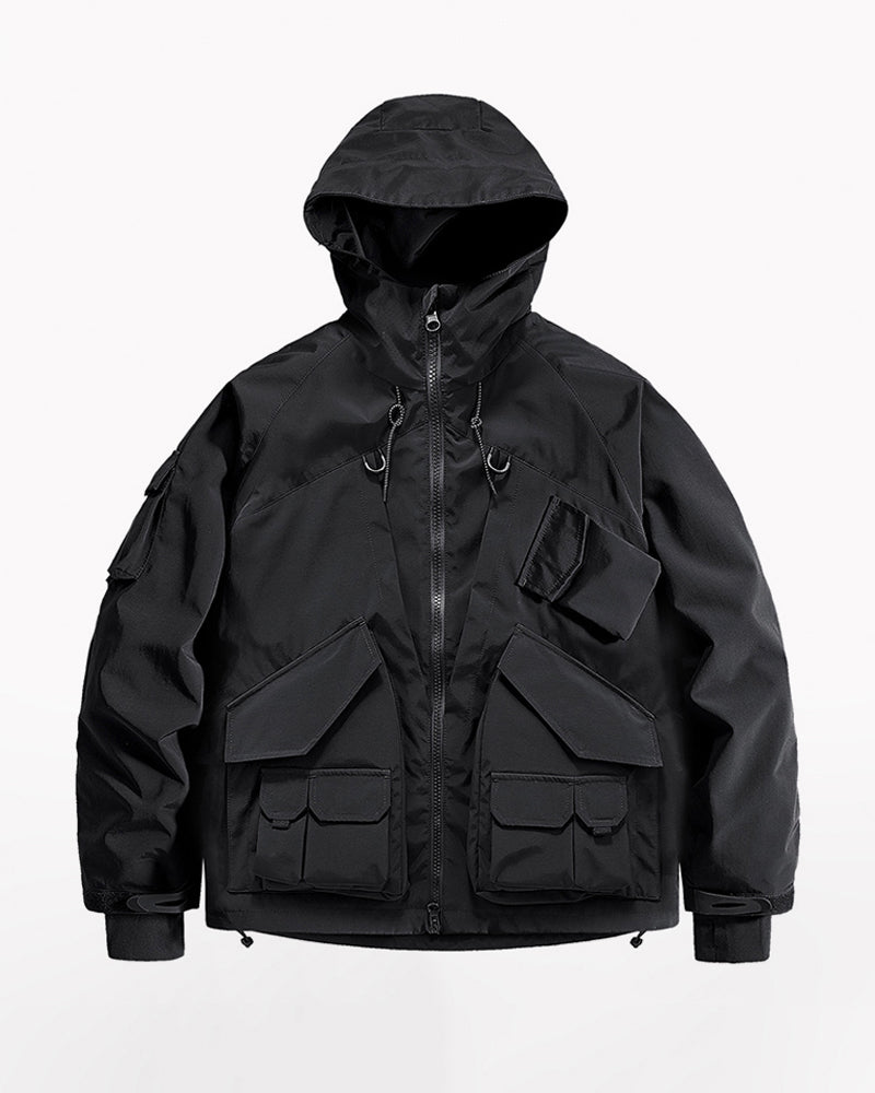 Functional Techwear Multi pocket Hooded Jacket Techwear Official functional-techwear-multi-pocket-hooded-jacket-techwear-official