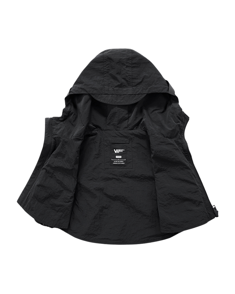 Functional Cropped Cargo Vest