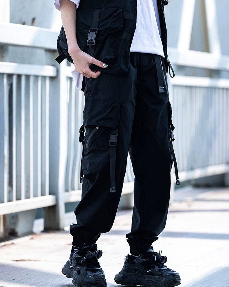 Functional Outdoor Pocket Cargo Pants