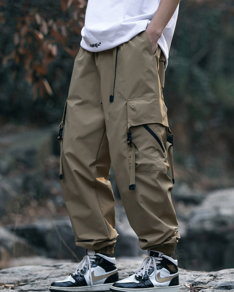 Functional Outdoor Pocket Cargo Pants