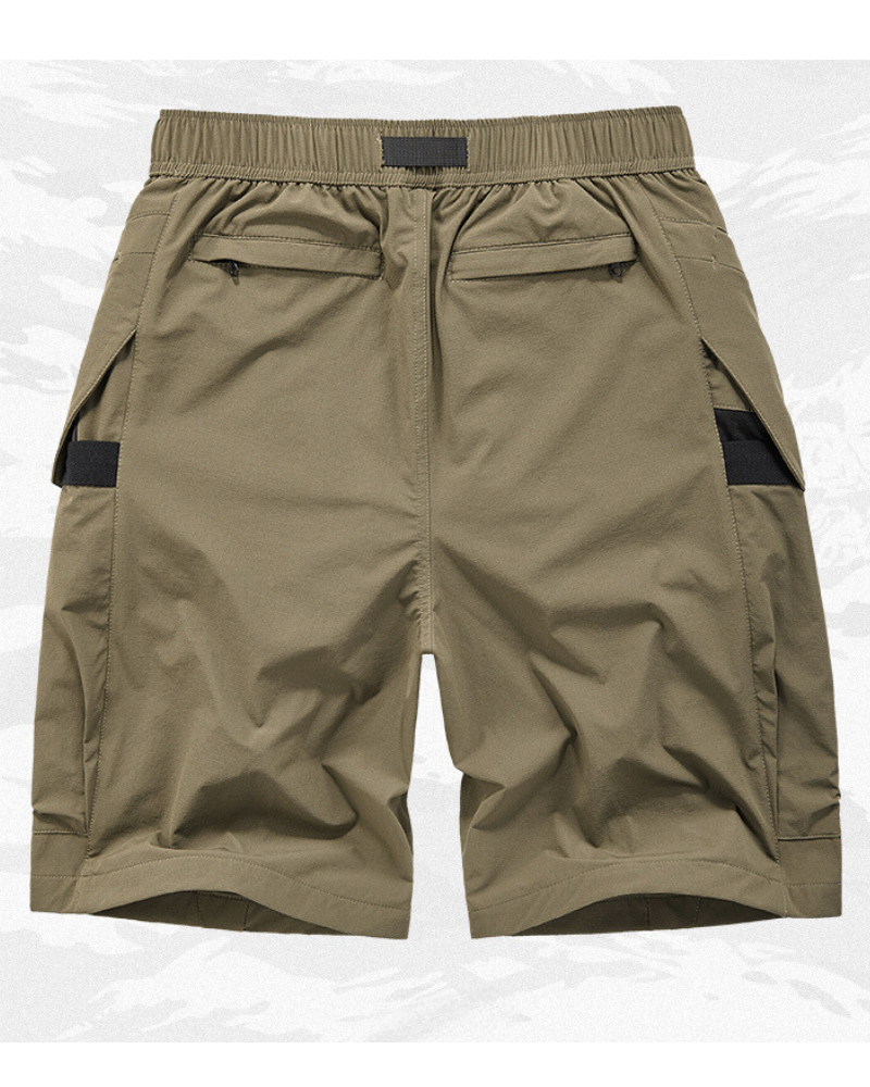 Functional Quick-Drying Tech Cargo Shorts