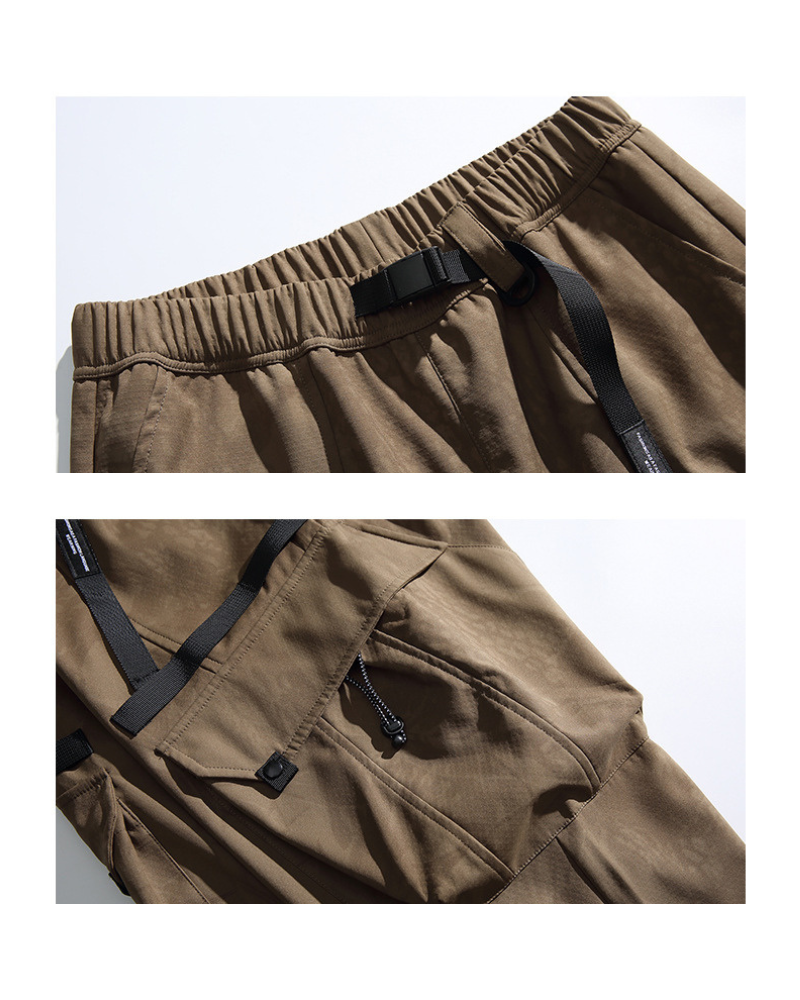 Functional Quick-Drying Waterproof Outdoor Hiking Cargo Pants