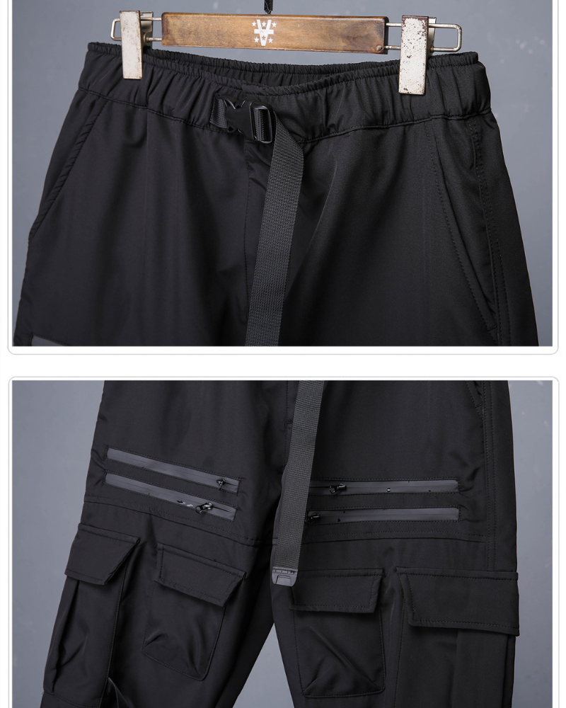 Functional Tactical Ribbon Paratrooper Cargo Pants