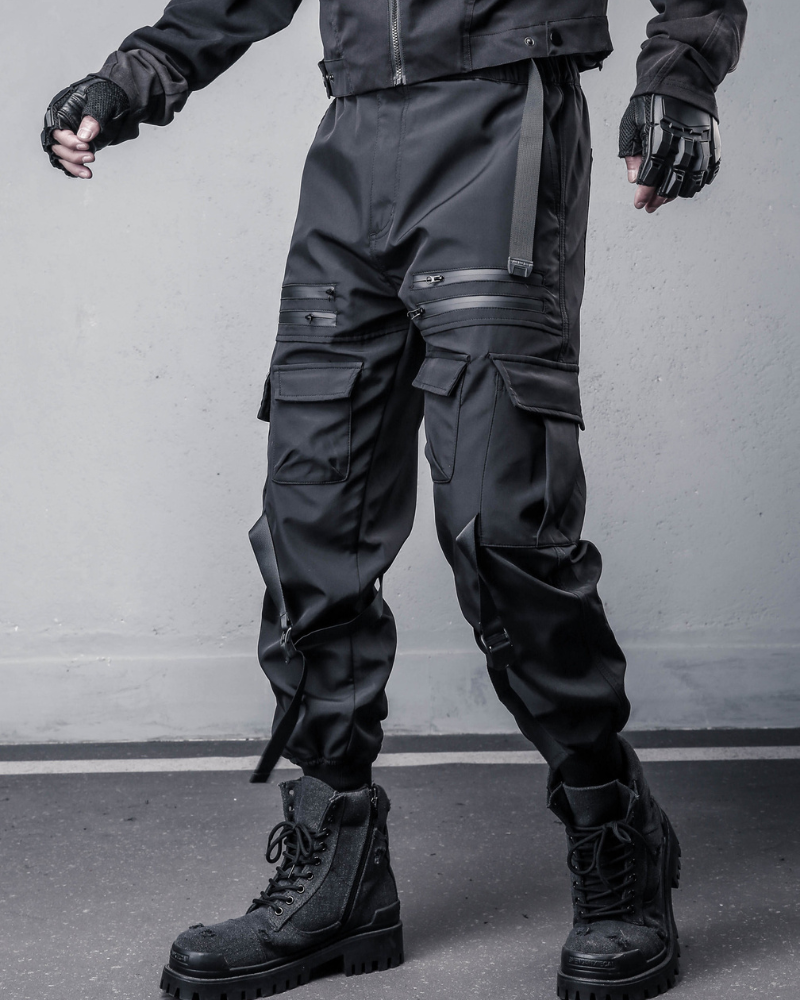 Functional Tactical Ribbon Paratrooper Cargo Pants
