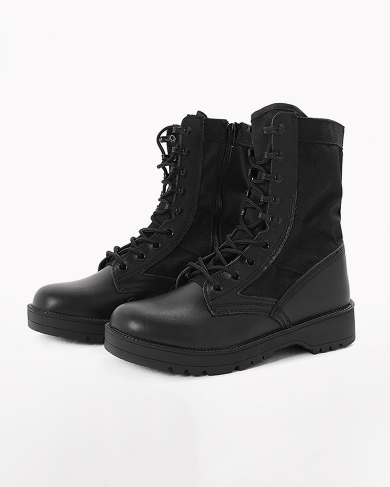 high cut martin boots