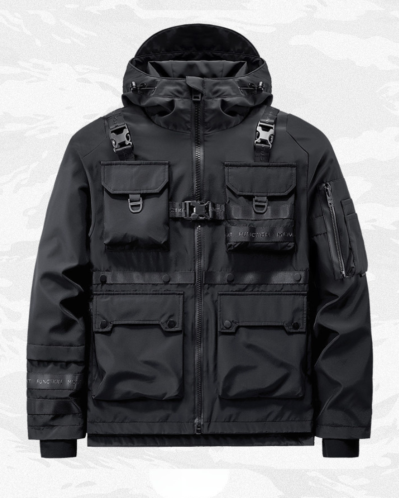 Functional Multi-pocket Cargo Tactical Jacket